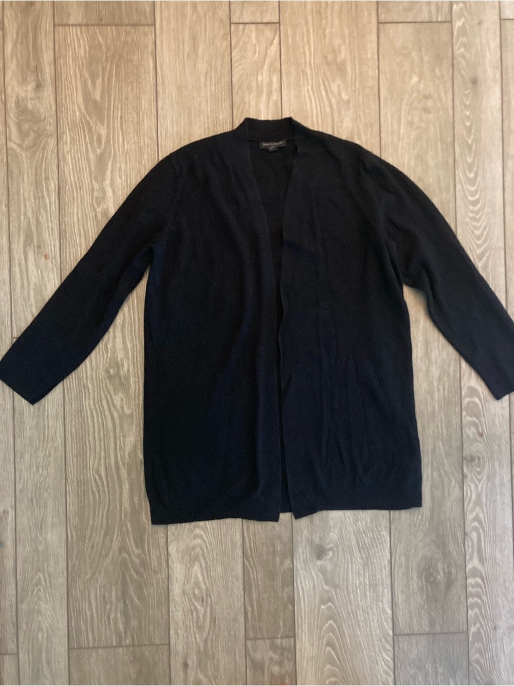 Banana Republic Black Open-Front Women’s Cardigan